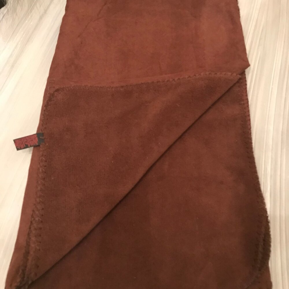 Matrix Home Brown Fleece Throw Blanket